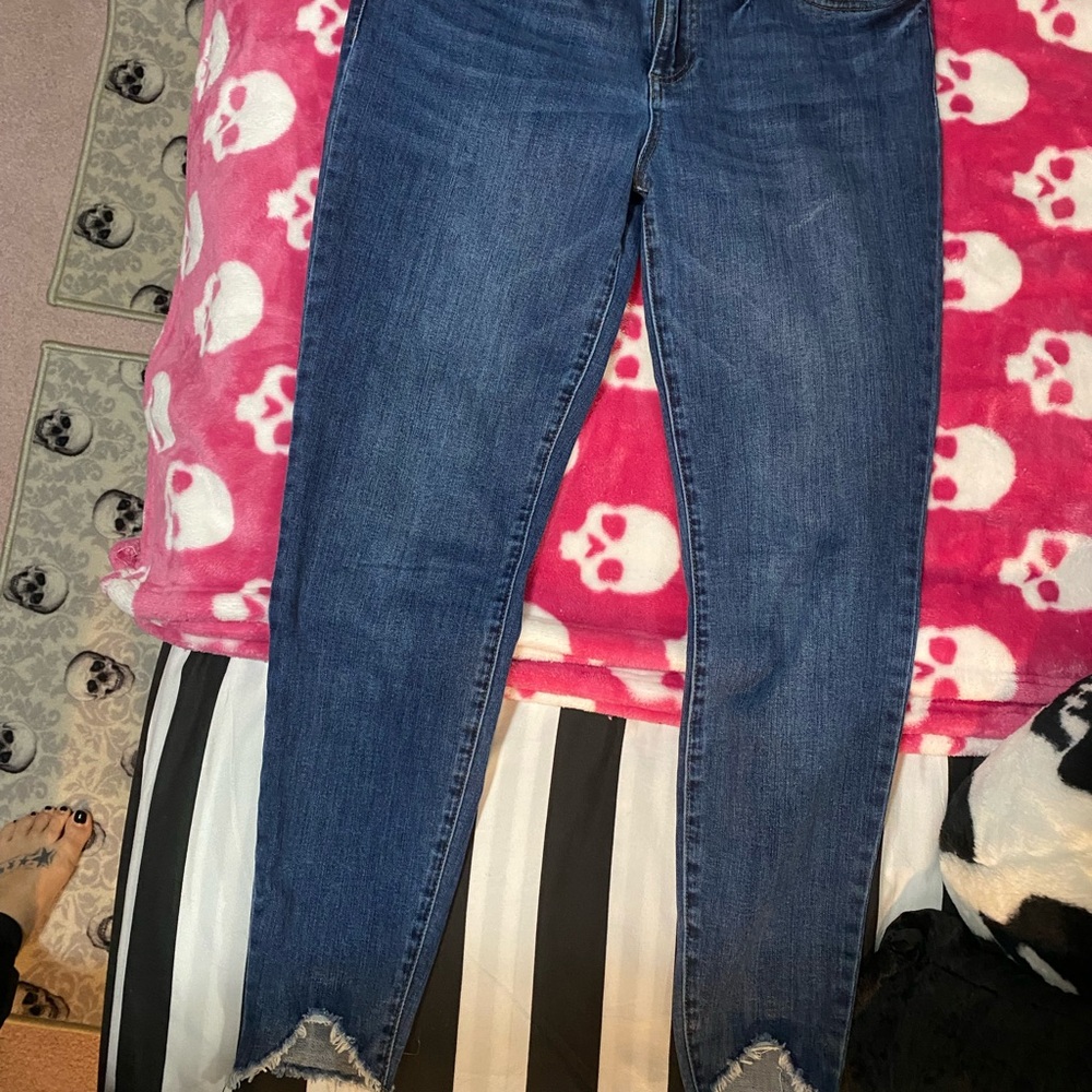 Kut from the Kloth Dark Blue Skinny Jeans
